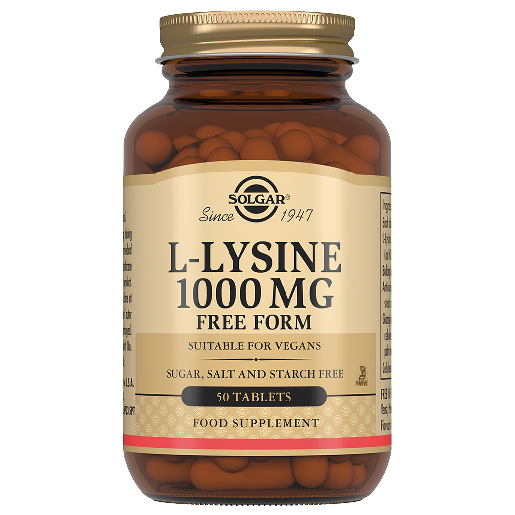 Solgar L-Lysine 1000 mg таблетки 50 шт