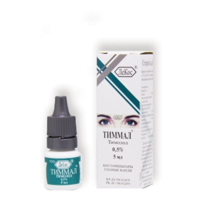 Тиммал капли 0.5% 5 мл