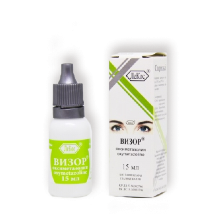 Визор капли 0.25 мг/мл 15 мл