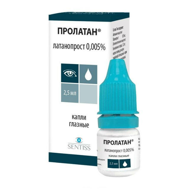 Пролатан капли 0.005% 2.5 мл