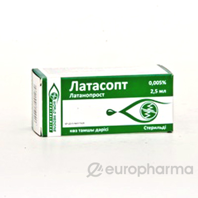 Латасопт капли 5% 2.5 мл