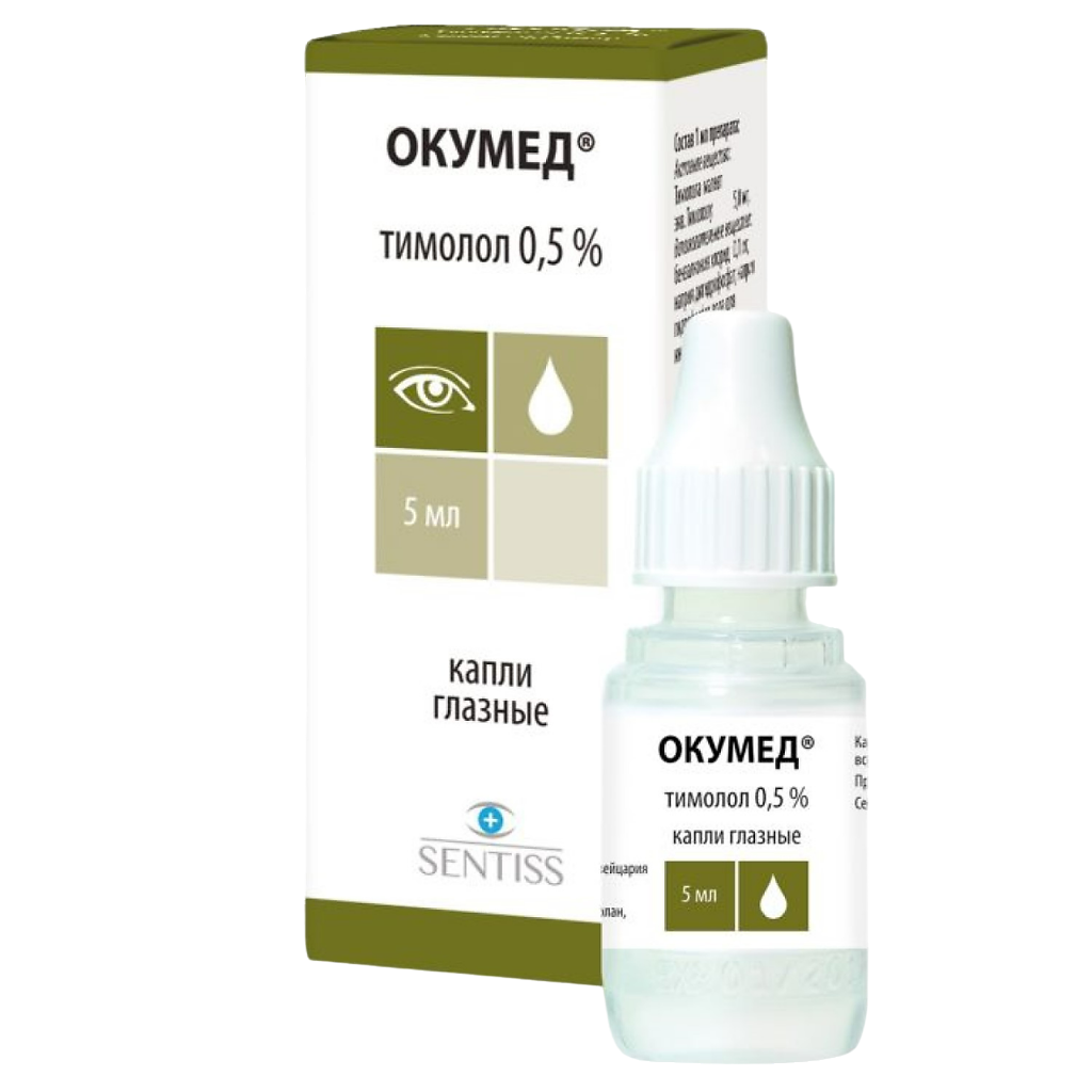 Окумед капли 0.5% 5 мл