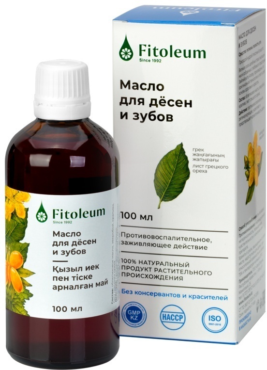 Fitoleum зубной гель для десен и зубов 100 мл