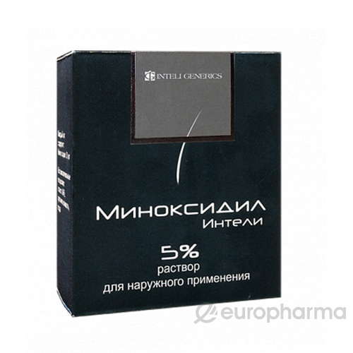 Миноксидил Интели раствор 5% 60 мл