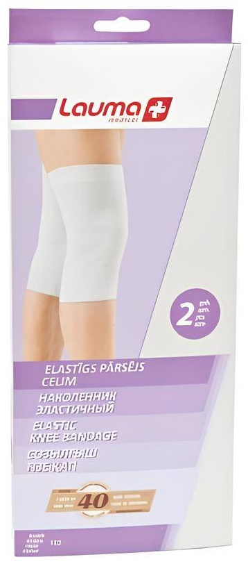 Lauma fabrics 102 бандаж на коленный сустав белый размер M