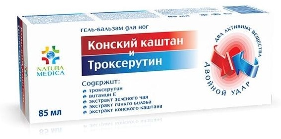 Конский каштан и троксерутин 85 мл