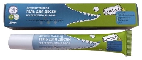 Esensa D.O.O. зубной гель Bumbala 20 мл