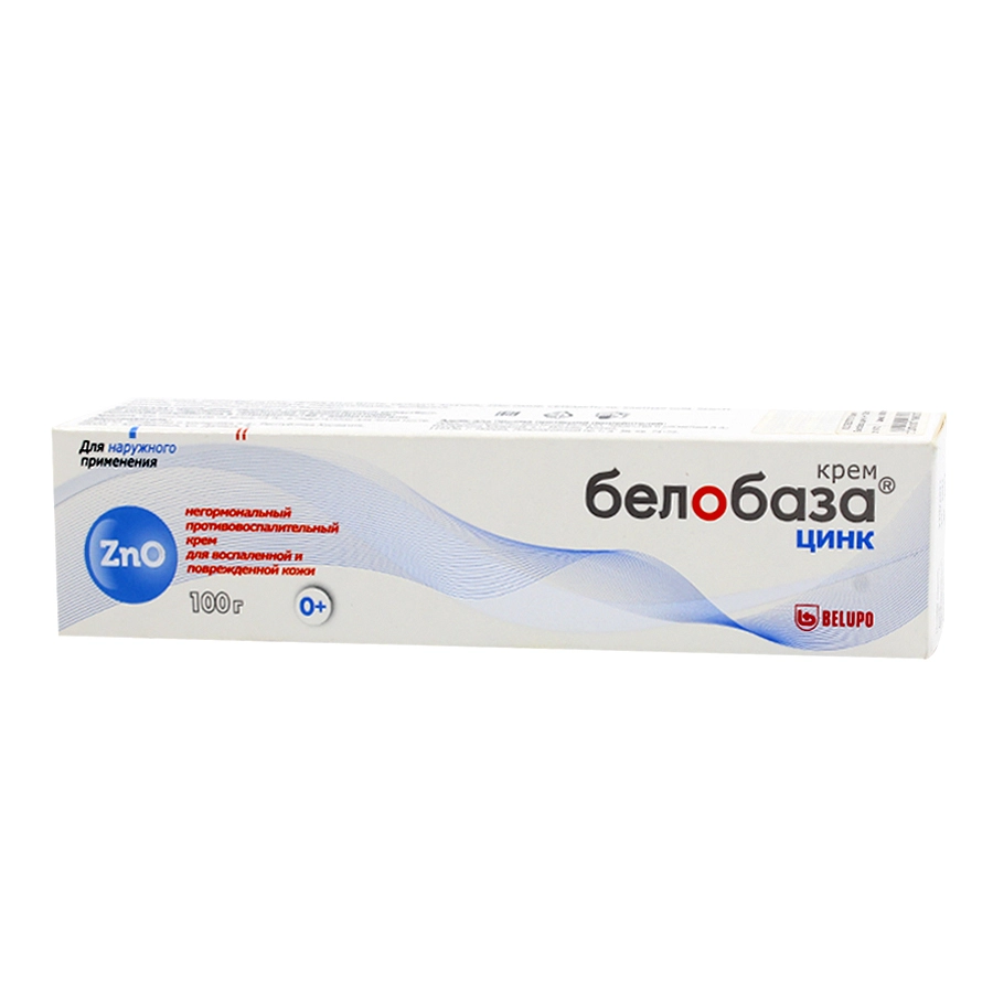 Belupo Белобаза Цинк крем для тела 100 г