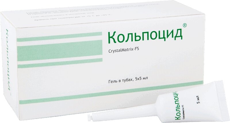 Лаборатория Эманси ЗАО Кольпоцид CrystalMatrix-FS гель 25