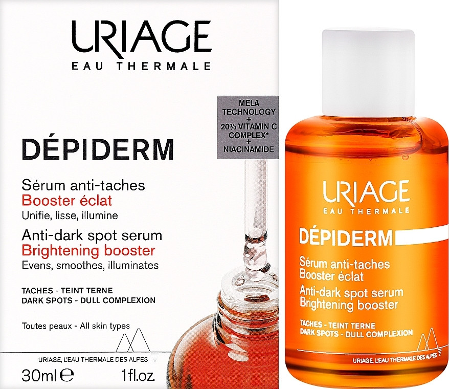 URIAGE сыворотка Depiderm для лица 30 мл