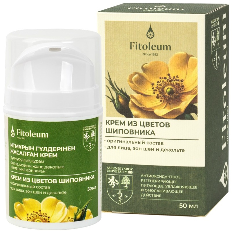 Fitoleum крем Из цветов шиповника для лица, для зоны декольте 50 мл