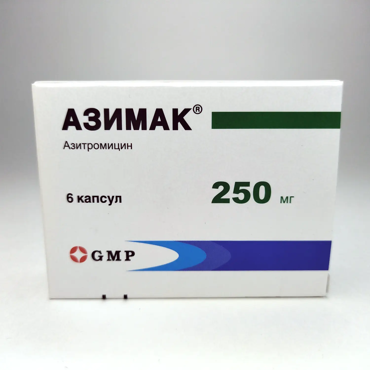 Азимак капсулы 250 мг 6 шт