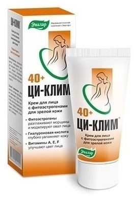 Эвалар ЗАО крем 40+ Ци-Клим для лица 50 мл