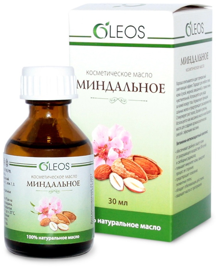 OLEOS Миндальное масло для тела 30 мл