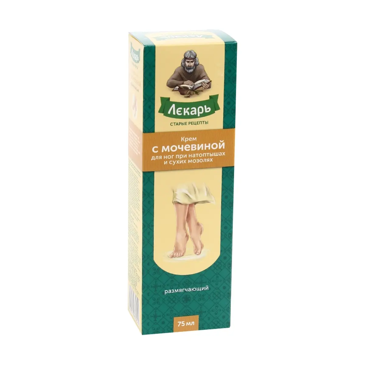 Лекарь с мочевиной размягчающий 50 мл крем для ног 50 мл