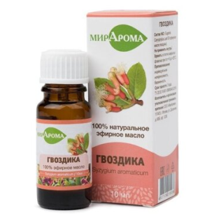 ГВОЗДИКА МАСЛО ЭФИРНОЕ 10МЛ МИРАРОМА масло для тела 10 мл
