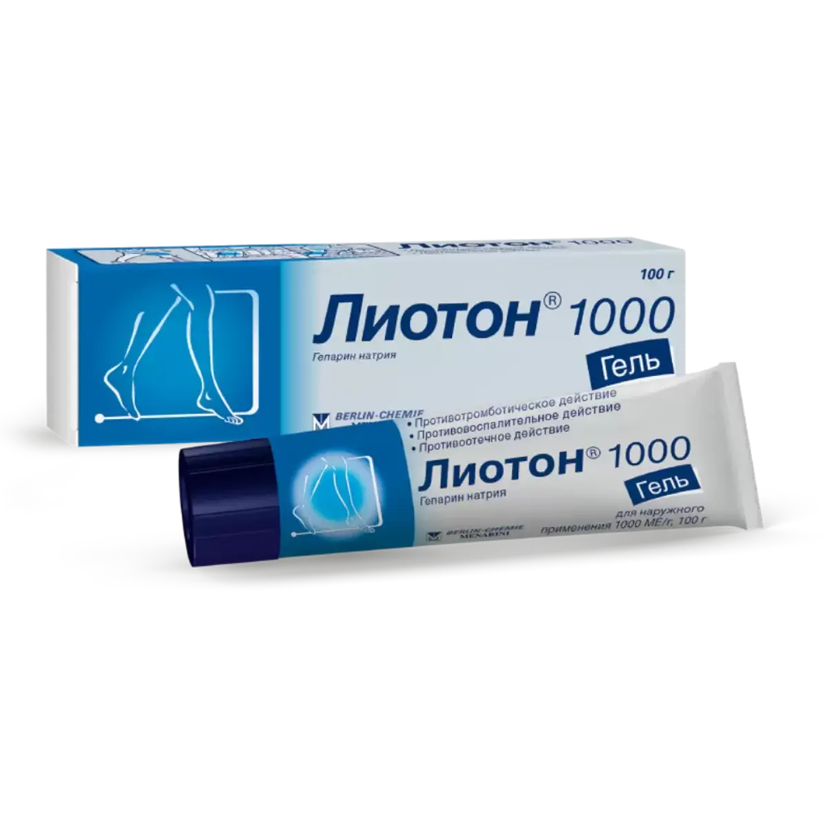 Гель Лиотон 1000 МЕ 100 г