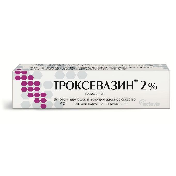 Гель Троксевазин 2% 40 г