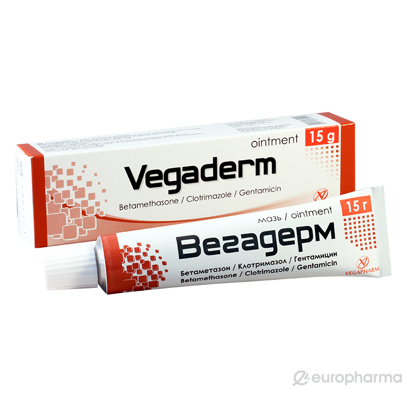 Мазь Вегадерм 15 г