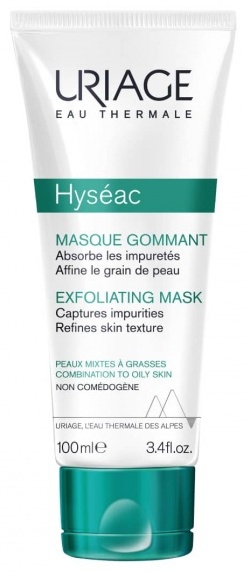 Маска для лица URIAGE крем Hyseac Exfoliating 100 мл