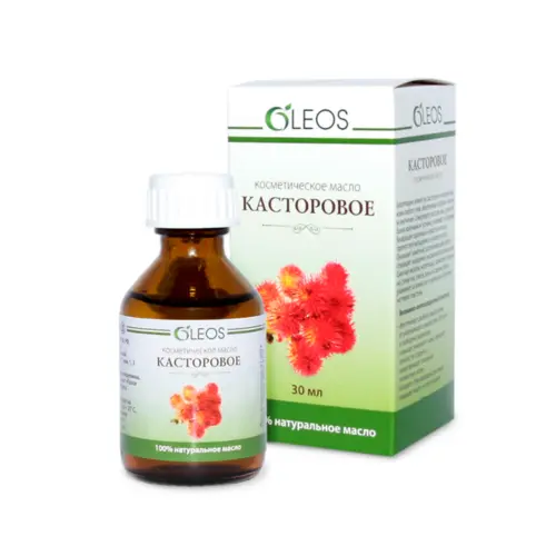 OLEOS натуральное масло Касторовое касторовое 30 мл