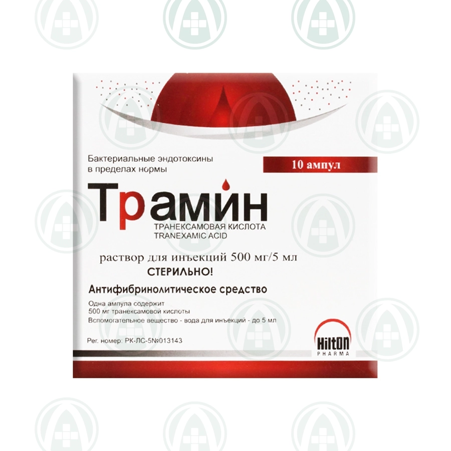 Трамин раствор 500 мг/5 мг 10 шт