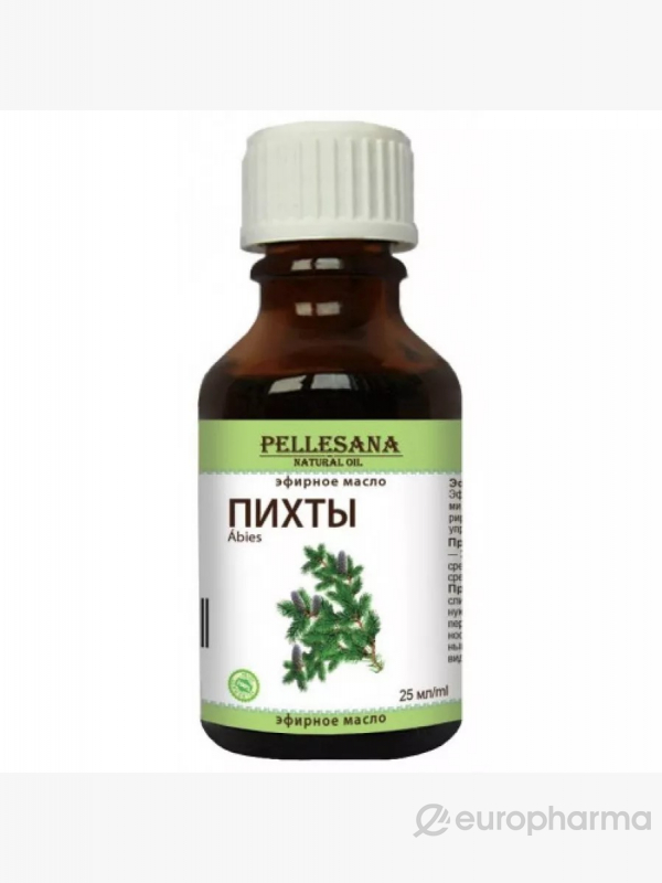 PELLESANA эфирное масло ПИХТЫ МАСЛО ЭФИРНОЕ 25 мл пихта 25 мл