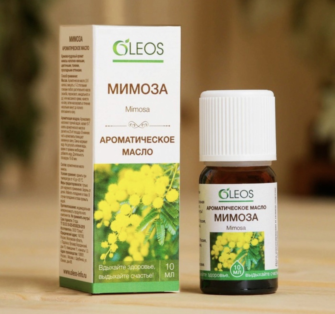 OLEOS ароматическое масло мимоза 10 мл