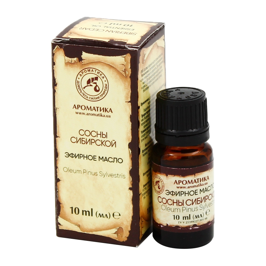 Ароматика эфирное масло сосны сибирской 10 мл