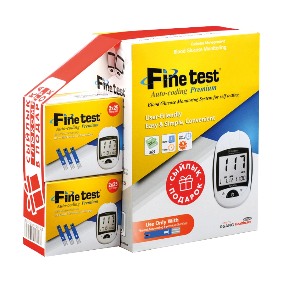OSANG глюкометр Fine test Auto Coding Premium