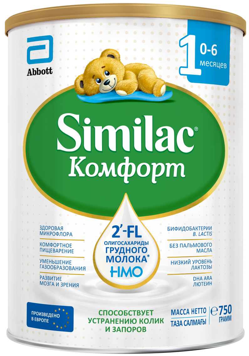 SImilac Комфорт 1 с рождения 750 г