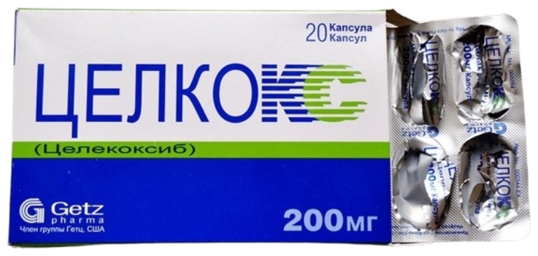 Целкокс капсулы 200 мг 20 шт