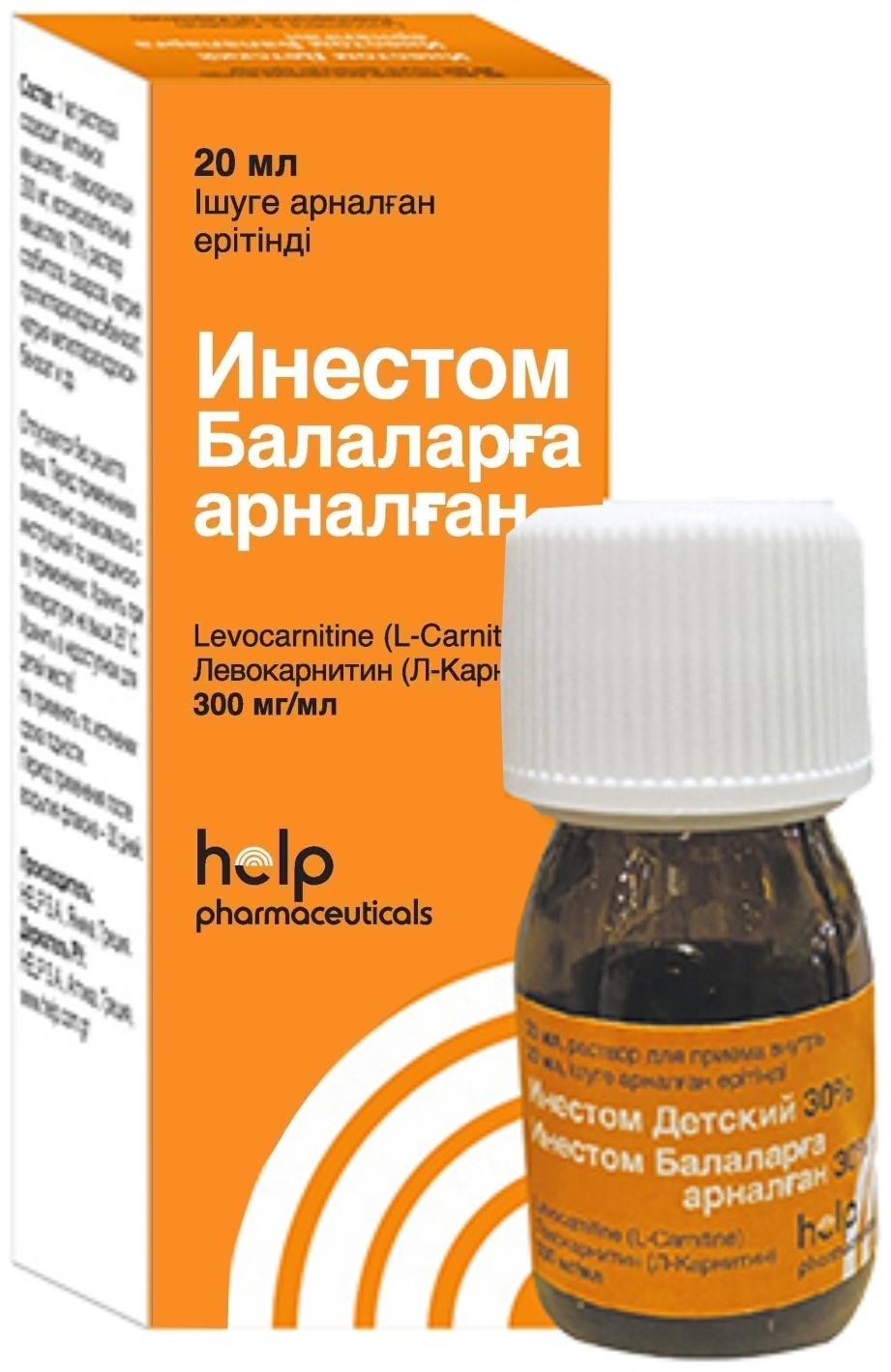 Инестом раствор 300 мг/мл 20 мл