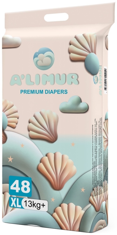Подгузники Alimur XL, 48 шт