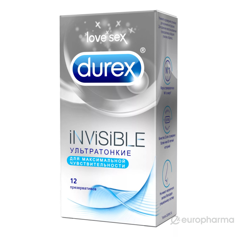 Durex Invisible Thai 12 шт