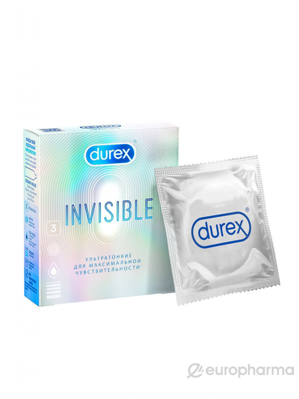 Презервативы Durex Invisible Thai 3 шт
