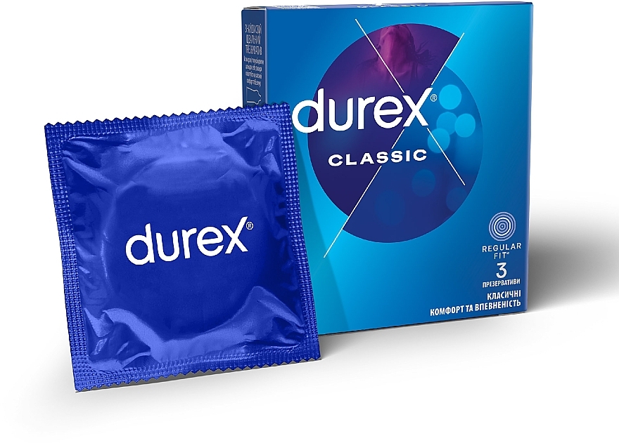 Презервативы Durex classic 3 шт