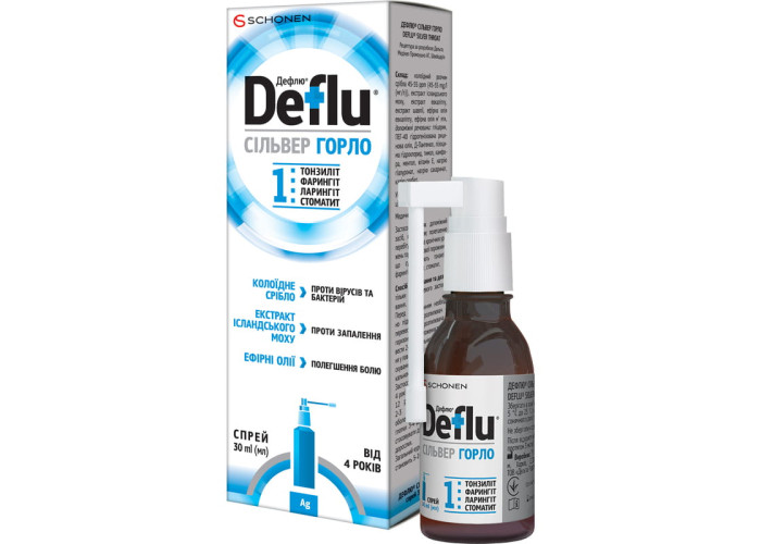 Дефлю спрей 45 мг/мл 30 мл