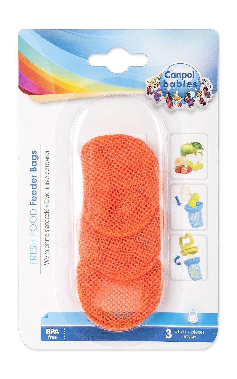 Ситечко для кормления Canpol Babies 4060600318, оранжевый