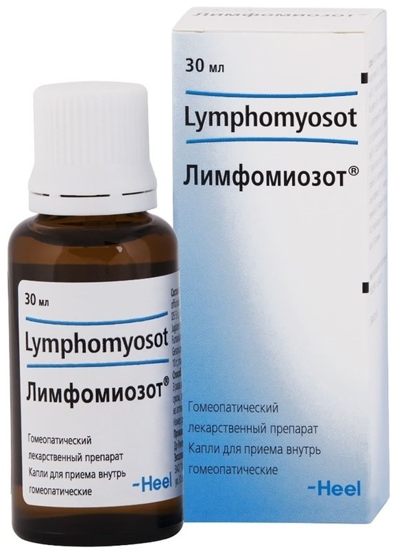 Лимфомиозот капли 10 мг/мл 30 мл