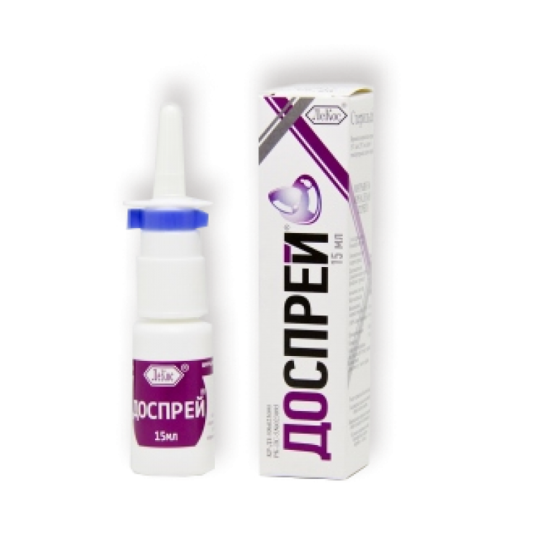 Доспрей спрей 1 мг 15 мл