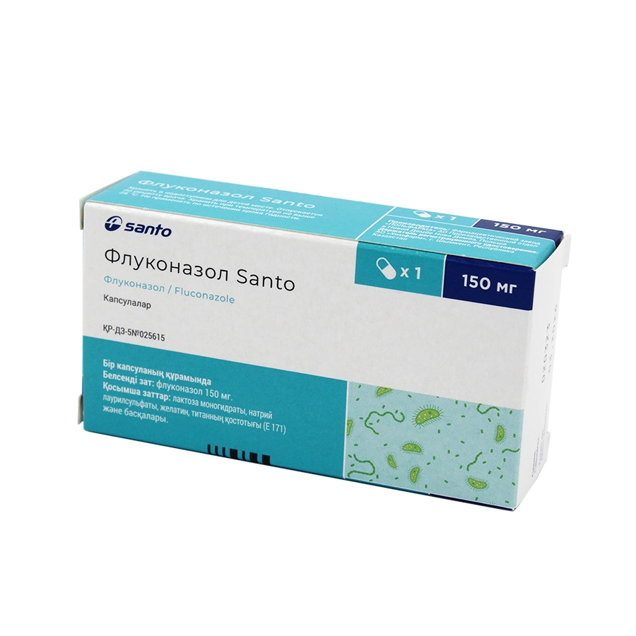 Флуконазол Santo капсулы 150 мг 1 шт