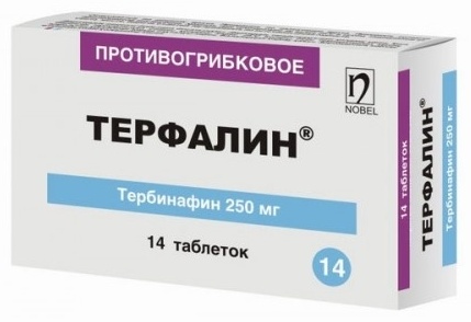 Терфалин таблетки 250 мг 14 шт