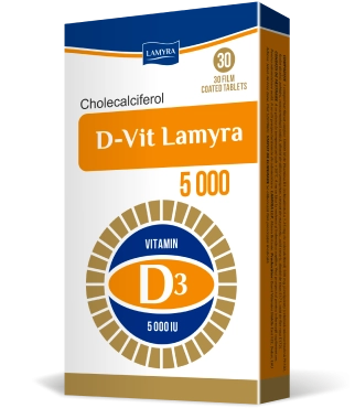 Д-Вит Ламира таблетки 5000 МЕ 30 шт