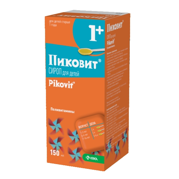 Пиковит сироп 150 мл 1 шт