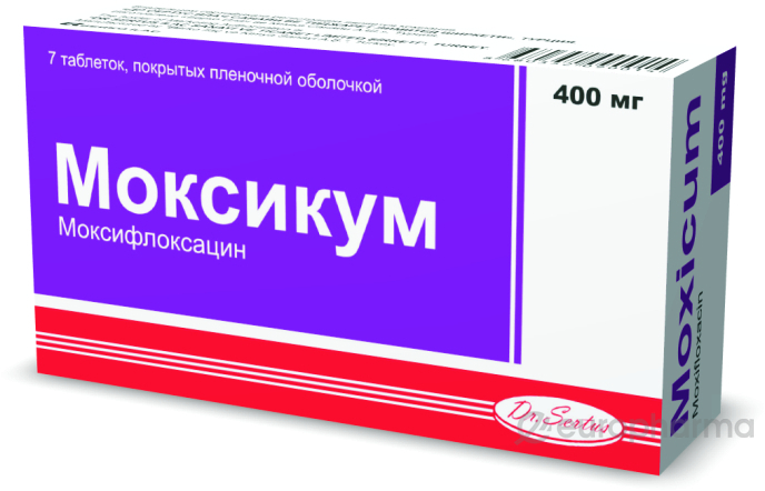 Моксикум таблетки 400 мг 7 шт