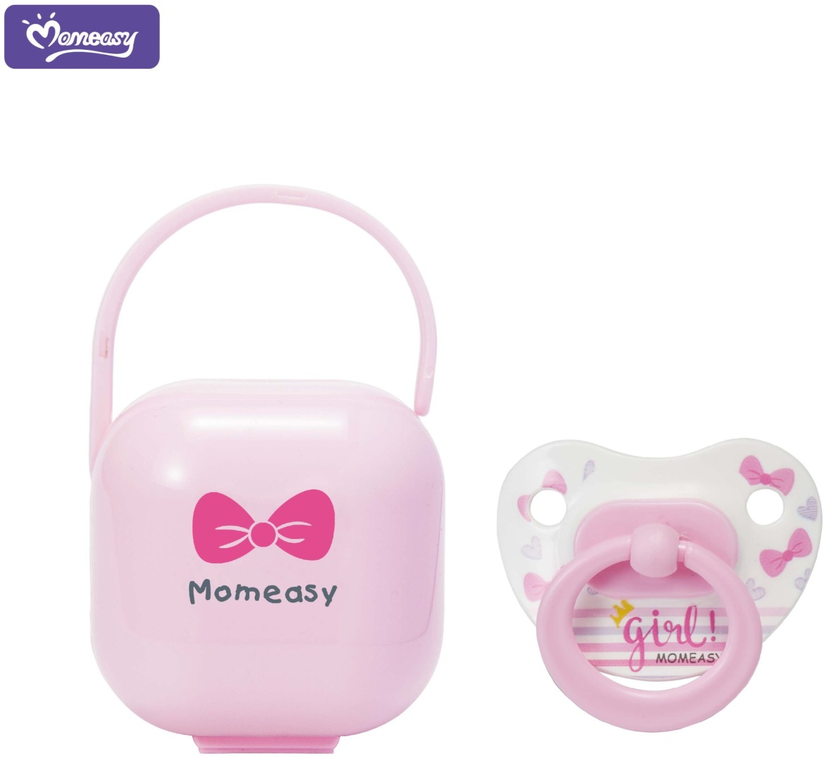 Пустышка 4284000_5903407239217, 2 шт, розовый