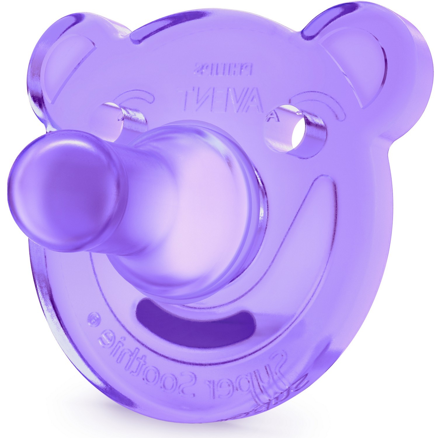 Пустышка 4284000_8720689016643, 2 шт, фиолетовый