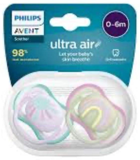 Пустышка 8720689017527, 2 шт, зеленый