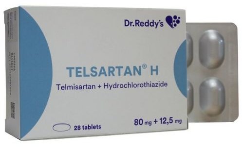 Телсартан H таблетки 80 мг/12.5 мг 28 шт